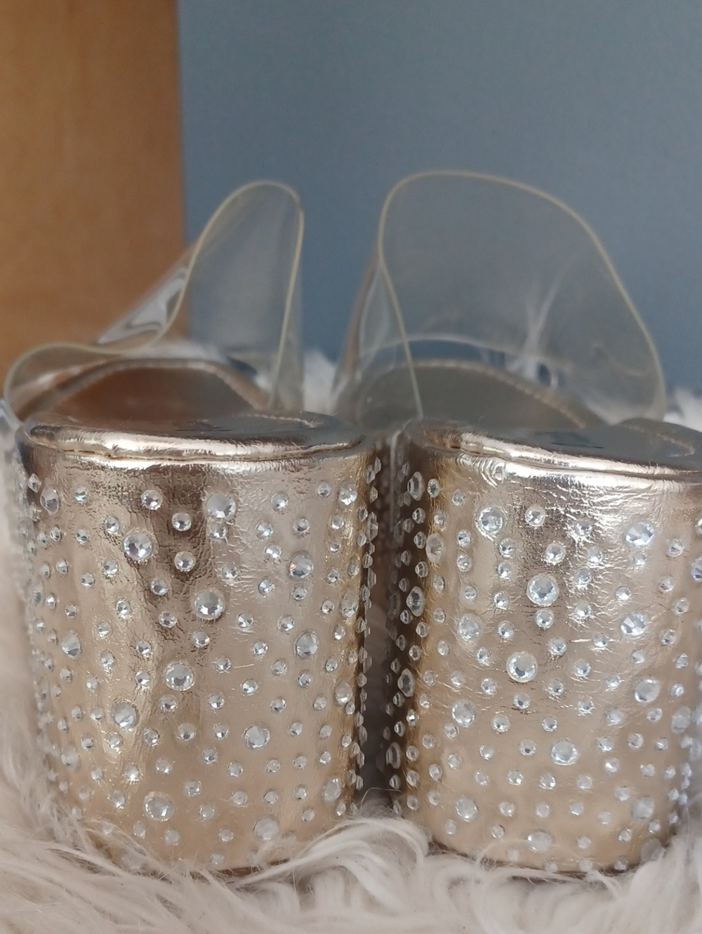 Pazzle Rhinestone Wedge Platforms - Picture 11 of 14